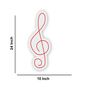 Musical Note Neon Sign LED Light