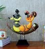 Yellow Iron Musician Figurine