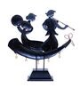 Yellow Iron Musician Figurine