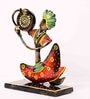 Orange Iron Musician Figurine