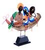 Multicolour Iron Musician Figurine