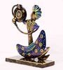 Blue Iron Musician Figurine