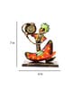 Orange Iron Musician Figurine