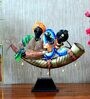 Multicolour Iron Musician Figurine