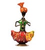 Multicolour Musician Iron Figurine Set of 2