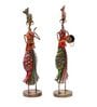 Iron Multicolor Figurine Set of 3