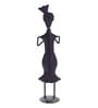 Wrought Iron Folk Musician Multicolour Figurine