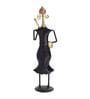 Musician Lday Multicolour Metal Figurine