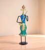 Musician Lday Multicolour Metal Figurine