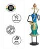 Musician Lday Multicolour Metal Figurine