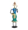 Musician Lday Multicolour Metal Figurine