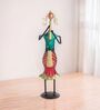 Musician Lday Multicolour Metal Figurine
