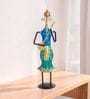 Musician Lday Multicolour Metal Figurine