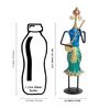 Musician Lday Multicolour Metal Figurine