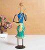 Musician Lday Multicolour Metal Figurine