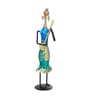 Musician Lday Multicolour Metal Figurine