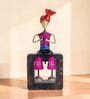 Musician Multicolour Metal Figurine