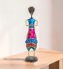 Musician Multicolour Metal Figurine