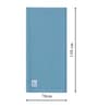 Delphinium Blue Muslin 4 Layer Bath Towel