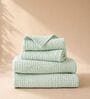 Aqua Green Muslin 4 Layer Bath Towel