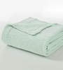 Aqua Green Muslin 4 Layer Bath Towel