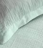 Aqua Green Muslin 4 Layer Bedsheet Set With 1 Bedsheet & 4 Pillow Covers