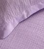 Lilac Muslin 4 Layer Bedsheet Set With 1 Bedsheet & 4 Pillow Covers
