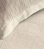 White Muslin 4 Layer Bedsheet Set With 1 Bedsheet & 4 Pillow Covers