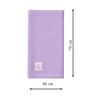 Lilac Muslin 4 Layer Hand Towel Set Of 2