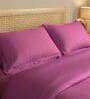 Lavender Muslin 4 Layer Single Duvet With Tulip Embroidery