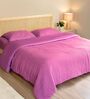 Lavender Muslin 4 Layer Single Duvet With Tulip Embroidery