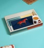 Mustang Multicolor Wood Serving Tray