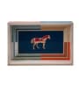 Mustang Multicolor Wood Serving Tray