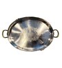 Mustang Oval Silver Stainless Steel Appetizer Platter