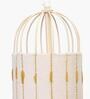 Aidan Beige Metal Hanging Light