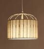 Aelinia Mustard Beige Metal Hanging Light