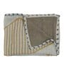 Mustard Cotton Geometric 67X48 Inches Throw