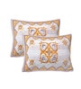 Mustard Cotton Premium Quality 180 TC (17*27 Inches) Pillow Covers Set