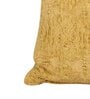 Mustard Traditional Ethnic Cotton 16 x 16 Inches Cushion Cover