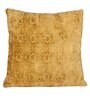 Mustard Traditional Ethnic Cotton 16 x 16 Inches Cushion Cover