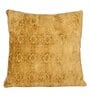 Mustard Traditional Cotton 20 x 20 Inches Cushion Cover