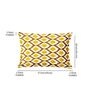 Mustard Ikat 210 TC Cotton Pillow Covers Set of 2