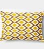 Mustard Ikat 210 TC Cotton Pillow Covers Set of 2