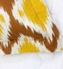 Mustard Ikat 210 TC Cotton Pillow Covers Set of 2