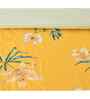 Mustard Microfiber Floral 180 GSM Double Size Reversible Comforter