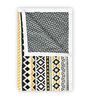 Mustard Mint Microfiber Abstract 120 Gsm Double Dohar