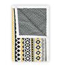 Mustard Mint Microfiber Abstract 120 Gsm Single Dohar