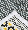 Mustard Mint Microfiber Abstract 120 Gsm Single Dohar