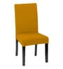 Mustard Polycotton Solid 14x18 Inches Chair Covers  (1 piece)