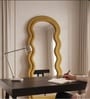 Mustard Ripple Edge Floor Mirror (160 x 60) CM